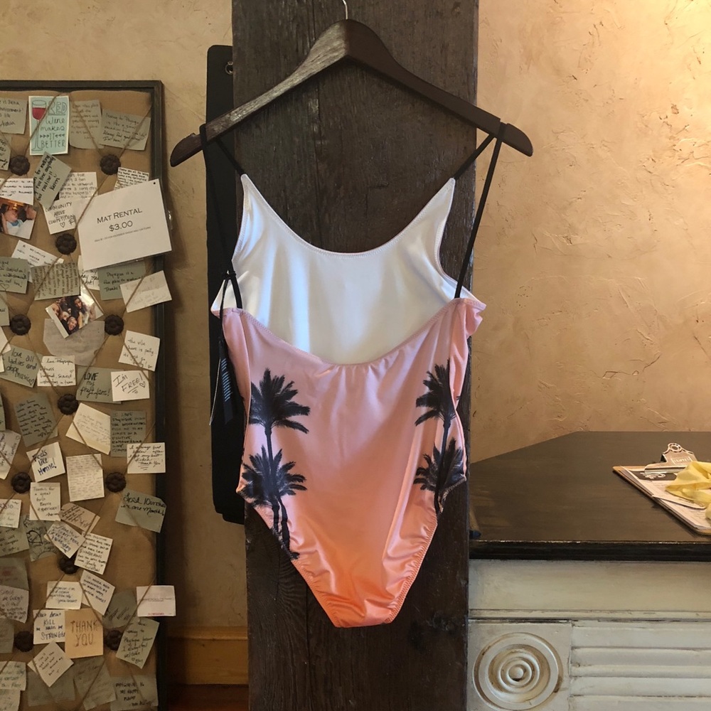 Chaser Palm Tree One-Piece Swim